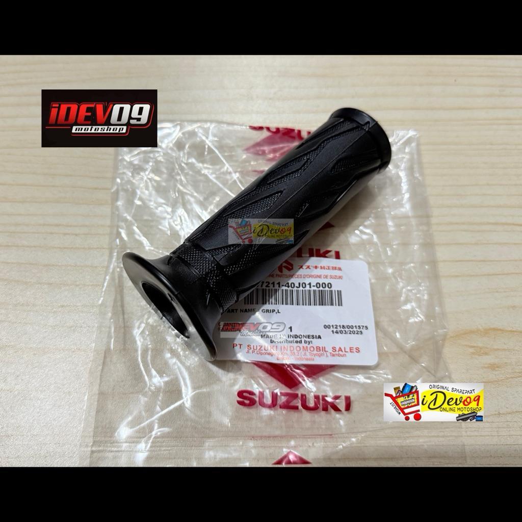 GRIP HANDGRIP THROTTLE KARET STANG KANAN KIRI SATRIA FU FI RAIDER FI 150 ORIGINAL SGP