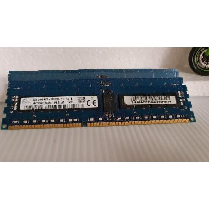 SK HYNIX MEMORY 8GB DDR3 PC3-12800R FOR SERVER