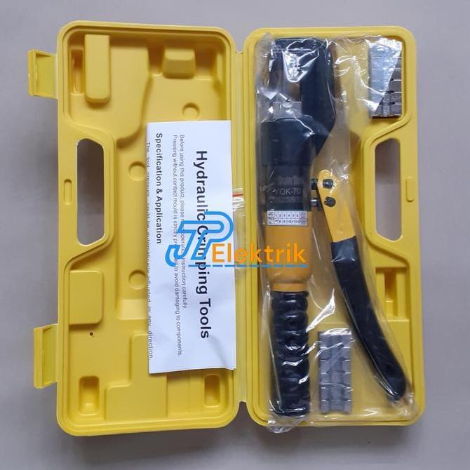 Tang Skun Press Skun YQK - 70 Tang Skun Kabel Press Manual 4, 6, 10 ~ 70mm