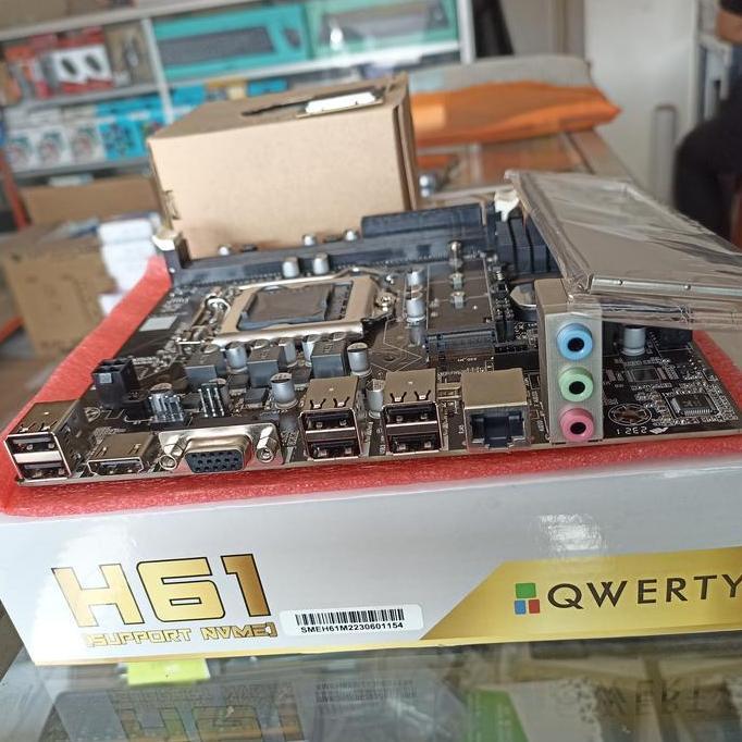 PAKET MOBO NEW H61 PROSESOR CORE I7 3770 BONUS FAN