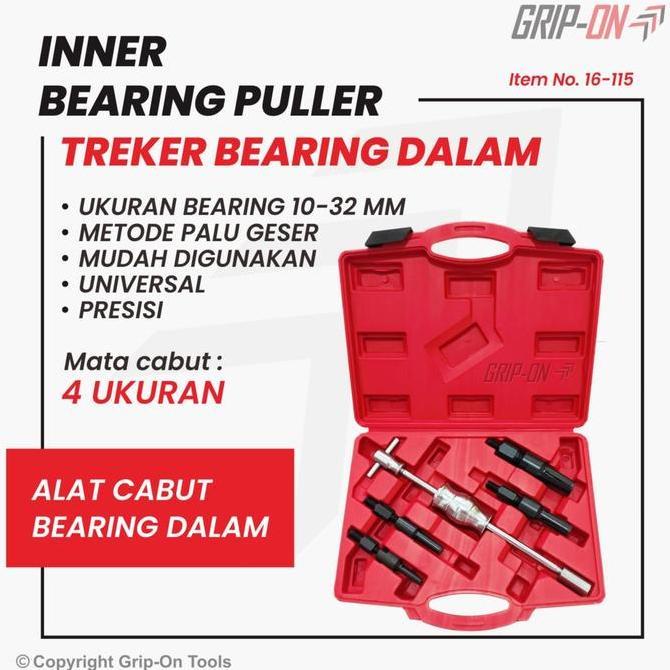 GRIP-ON INNER BEARING PULLER TREKER BEARING DALAM TREKER CABUT BEARING