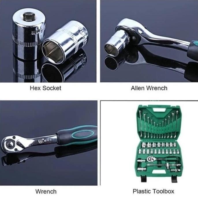 Kunci Sok Kunci Pas Set 36pcs Tuosen