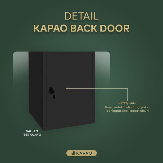 Ultitime- Kotak Paket Penyimpanan Paket Kapao Box Warna Bervariasi