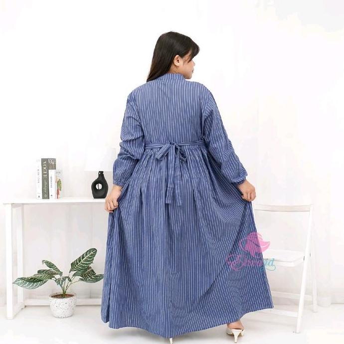Terjangkau Jumbo Gamis Saffa Katun Flanel Premium Ld 120 130 140 Cm