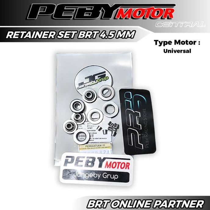Retainer BRT Set Ukuran Klep 4,5mm Jupiter Mx Vixion MX King R15