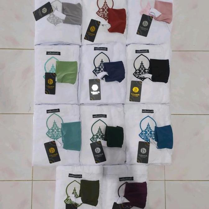 Terjangkau Mukena Yabasmah Series Putih | Mukena Terompah | Mukena Hadromaut | Mukena Basmah | Muken
