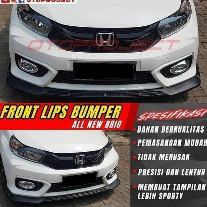 Front Lips Bumper Depan Carbon Otoproject All New Brio 2018-2022