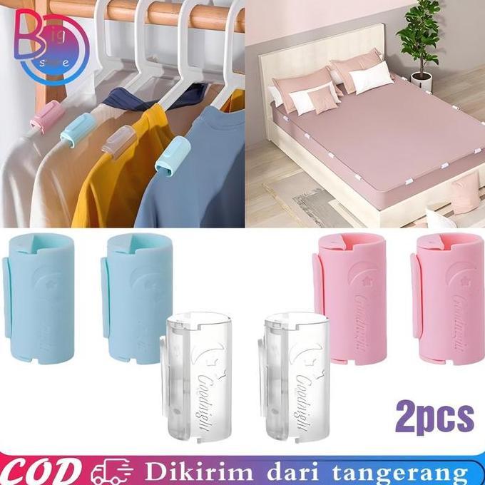 Langsungsehat- Isi 12Pcs Penjepit Seprei Tahan Slip Jepit Sprei Kasur Penjepit Sprei Anti Geser Penj