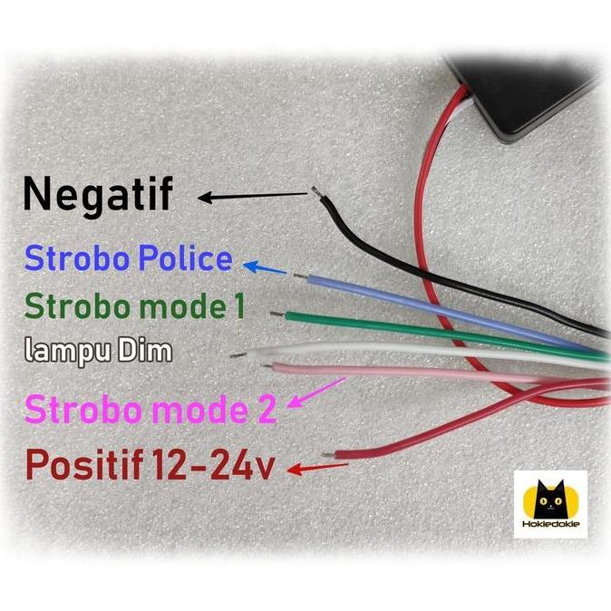 Lightflas- Modul Controller Strobo Ws2811 Led Rgb Tipe Meteor 12V