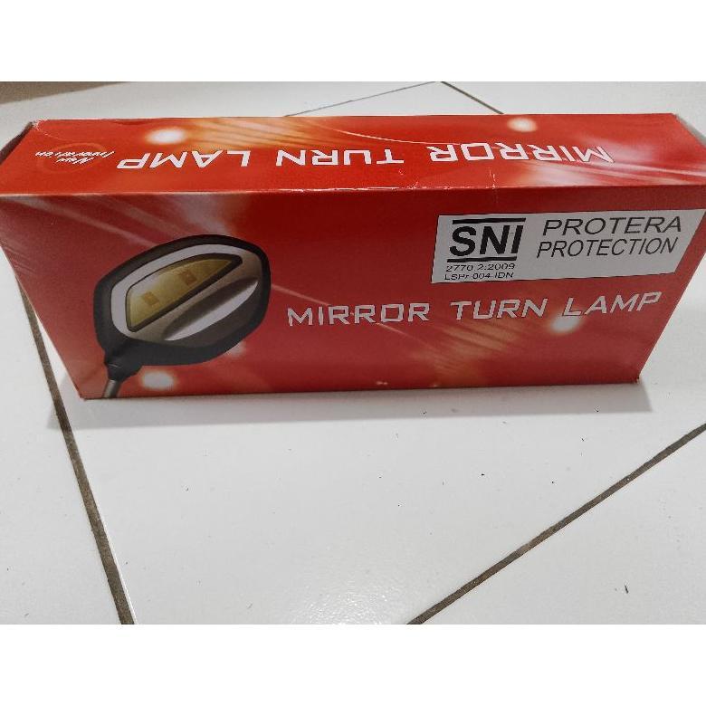 PROMO Baru ORI AHM - Spion Lampu Menyala Spion LED (Beat, Genio, Vario, dll)