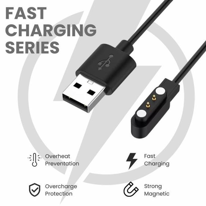 Kabel Chas Charger Magnetic Smartwatch DT No.1 DT28 DT78 Casan Cable