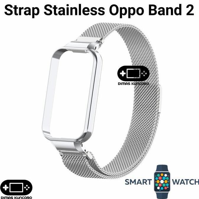 Strap Stainless Oppo Band 2 tali jam tangan steel oppo smartband band 2