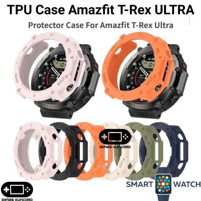 TPU Case Amazfit T-Rex ULTRA Silicone Silicon Bumper Protector T Rex