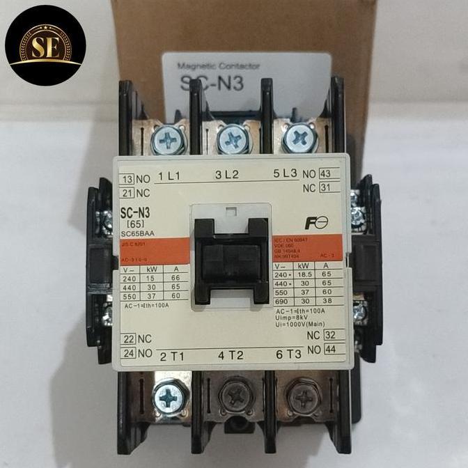 Magnetic Contactor Fuji SC-N3 Kontaktor fuji SCN3 SCN-3