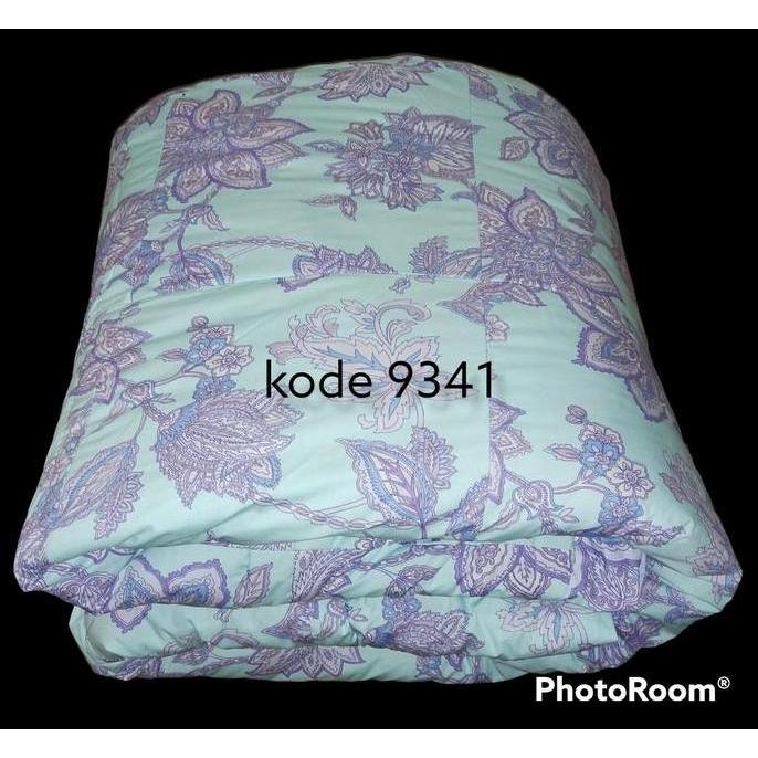 Bedcover tanpa sprei uk 140x200 bahan perca My Love