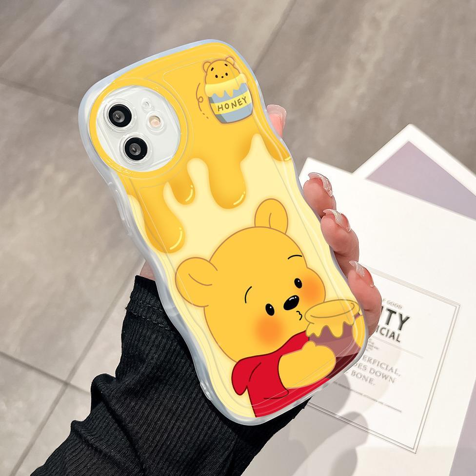 CUCI GUDANG Casing Hp Untuk Infinix Hot 10 Kesing Soft Phone Case Bergelombang Cute Lotso Softcase C