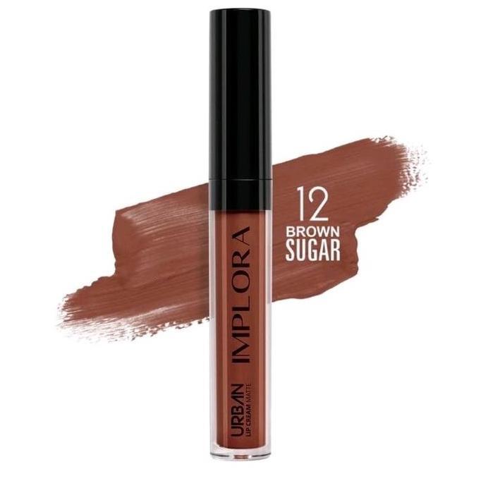 Lippapipu- Paket Ombre Hemat Implora Dusky Nude & Brown Sugar - Ombrelips Lipcream Lipstick Lip Crea