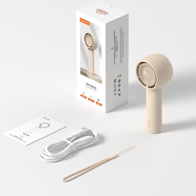 HOT DEALS JISULIFE Kipas Angin Mini Portable Yang di cas Handheld fan Turbo Jet Brushless Kipas Tang