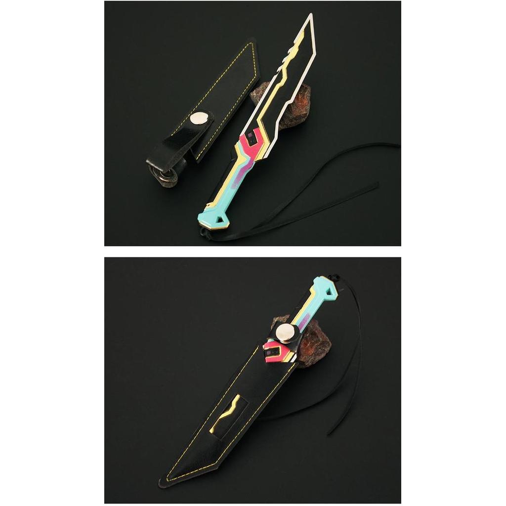Miniatur Karambit Valorant Glitchpop  Accessories Video Game Cosplay Props