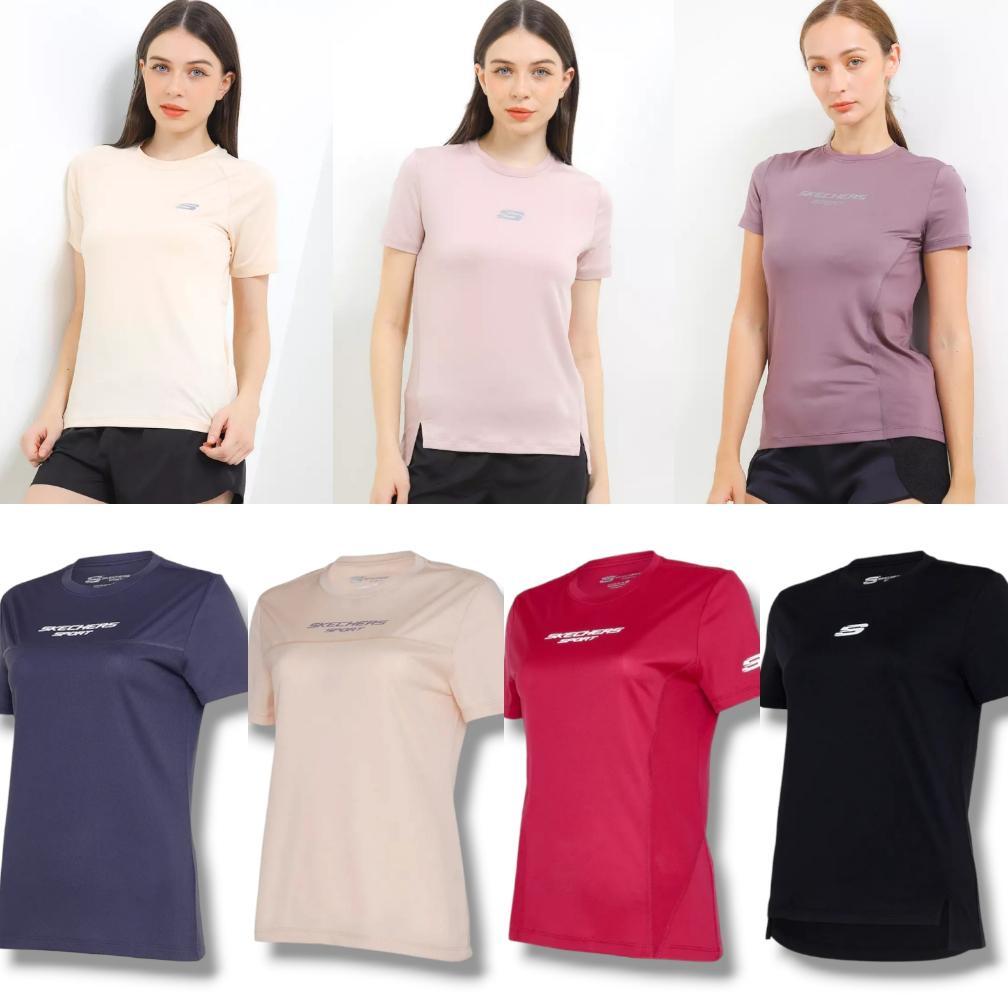 CUCI GUDANG Kaos Skechers Running / Sport Women Tee Original