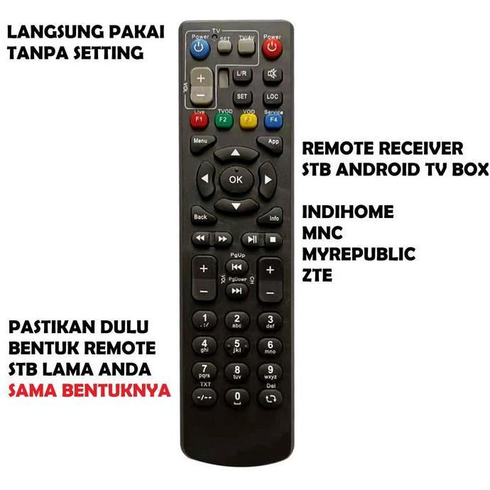 Remote Visero Remot STB Android TV Box ZTE b860h b760h hg680