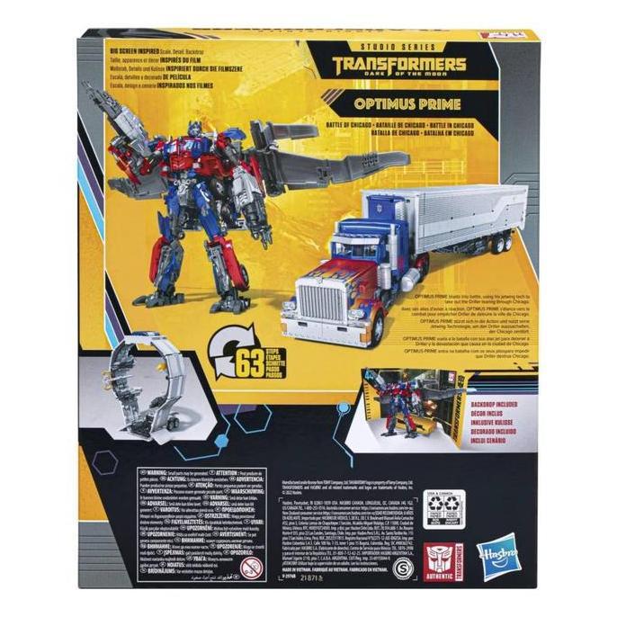 Hasbro - TransformersStudioSeries44BuzzworthyBumblebee - OptimusPrime