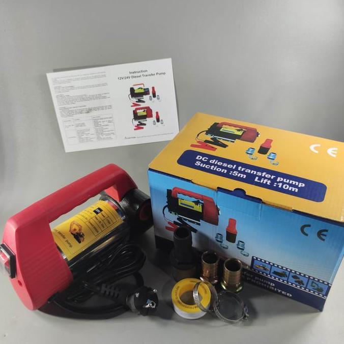 Pompa Minyak Ac 220V Oil Pump Ac 220 Volt Pompa Transfer Bbm Bensin Pekan Promo