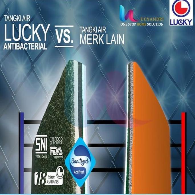 Spesial Tangki Air Lucky Gold Anti Bakteri Lgab 550 Tandon, Toren Air, 550 L