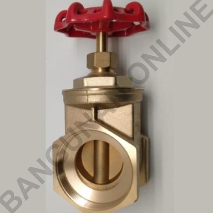 Stop Kran 1/2 inch Kuningan FLO Gate Valve 1/2 dim