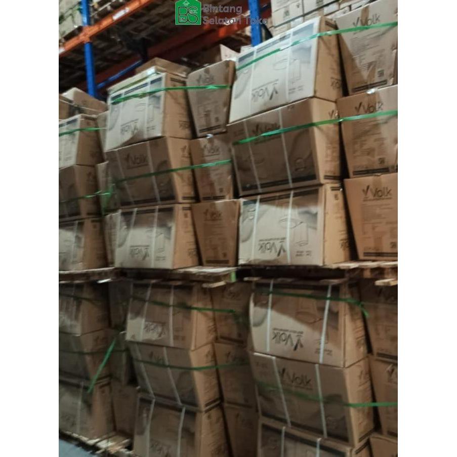 Diskon Promo Closet Duduk Volk/ Monoblok Volk 662R Wt Warna Putih Ekonomis Kloset White