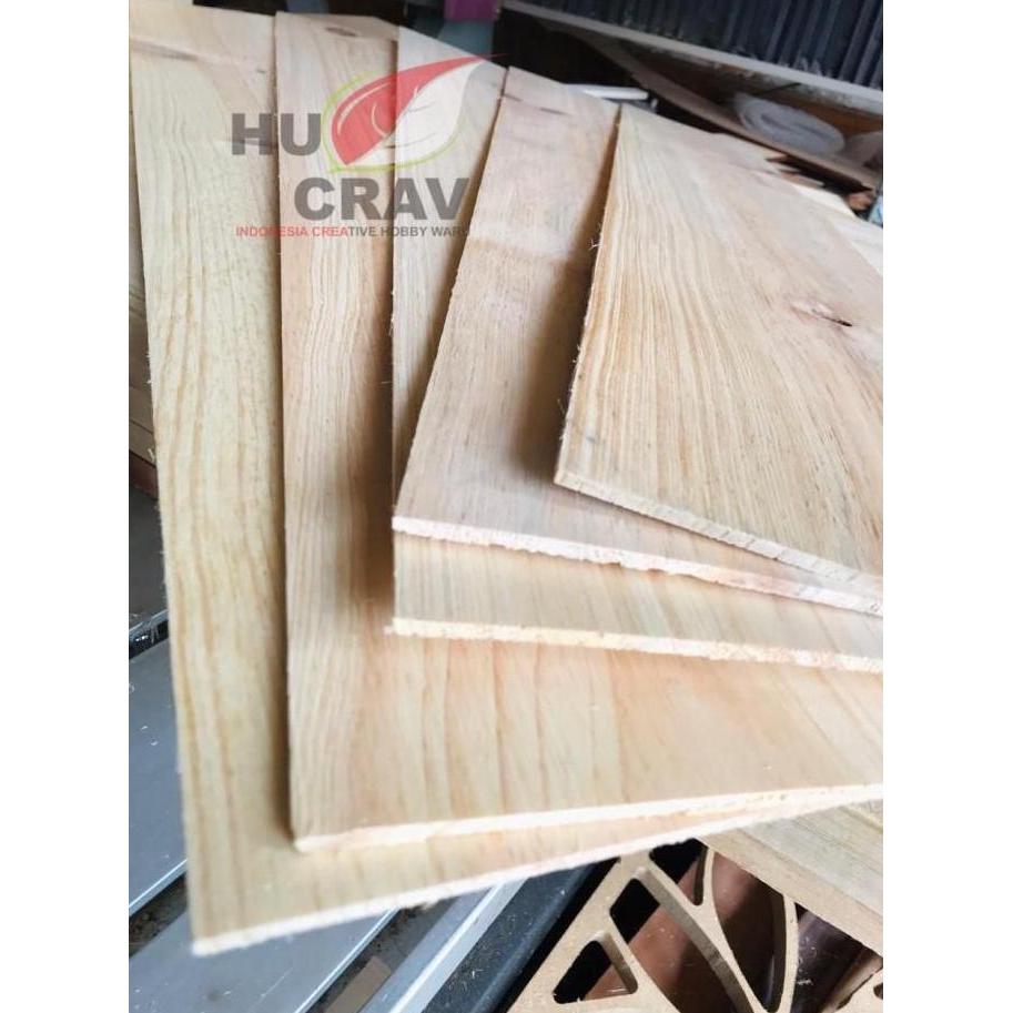 3mm Rak Papan Kayu Jati Belanda atau Kayu Pinus Tanpa Bekas Paku BARU
