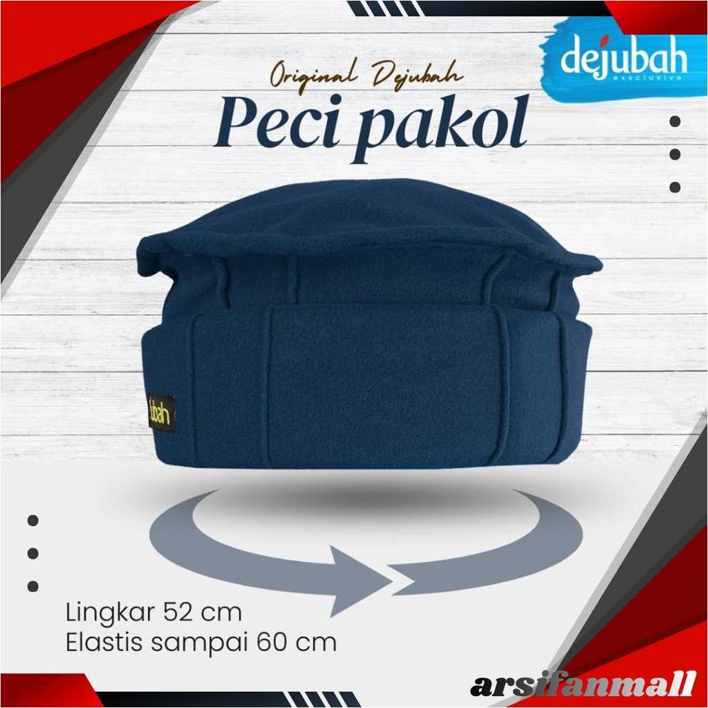 Peci Dejubah - Peci Sholat Peci Pakol Taliban / Peci Pakol Taliban / Peci Kekinian Ukuran Dewasa Gra