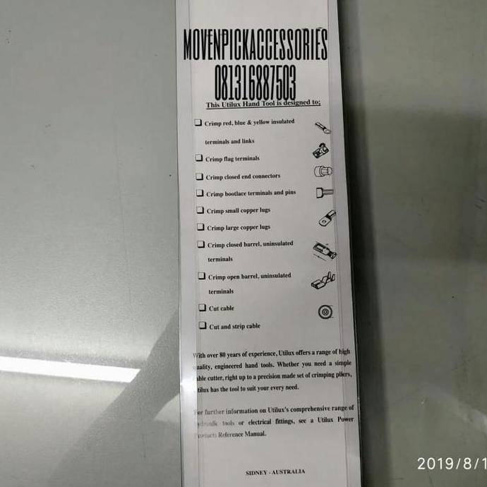 TANG SKUN UTILUX ORINAL