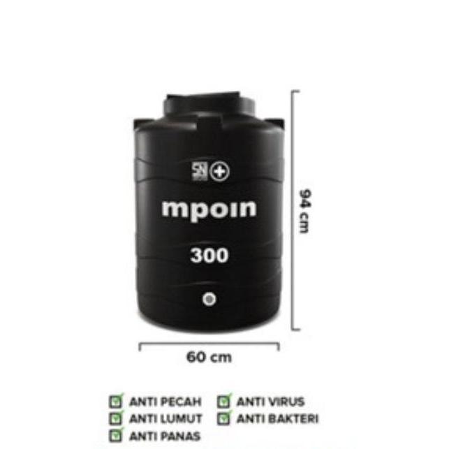 Diskon Mpoin Tangki Toren / Pendam Tandon Air Tall 280 Garansi