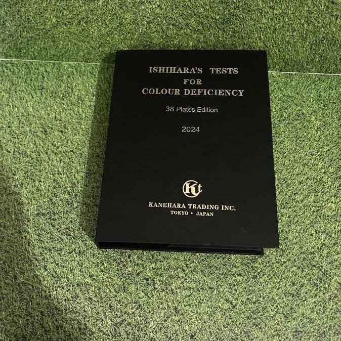 New | Ishihara Buku Tes Buta Warna 38 Plates Book