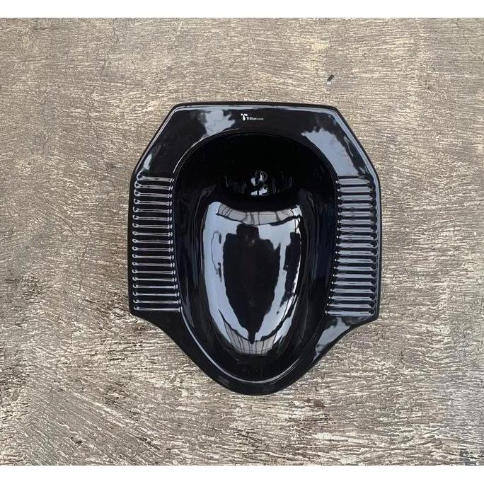 Spesial Kloset Jongkok Trilliun Jewel Black Hitam / Closet Semodel Ina Toto