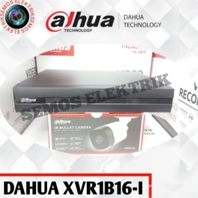 TERBARU - DVR DAHUA SERIES COOPER 16CHANNEL XVR1B16 Support H.265+ / Pentabrid