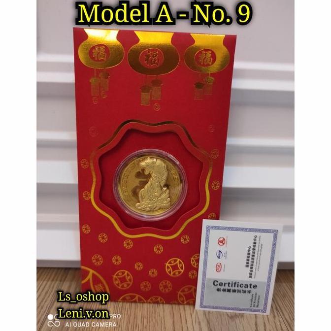 Sandto- Angpao Emas / Angpao Berlapis Emas Au999