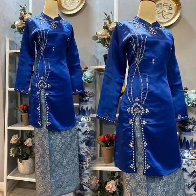 DF157 >> KT>Baju Kurung Melayu   / Set Baju Kurung Payet Melayu / Baju Kurung Songket / kebaya ibu b