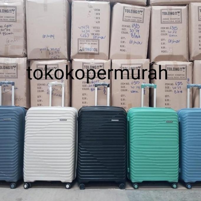 KOPER PRESIDENT FIBER ZIPPER SIZE 28 INCH SIZE BAGASI 1920 ORIGINAL