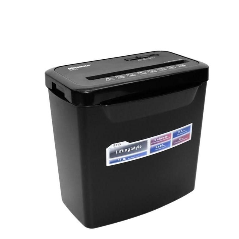 Krisbow Mesin Penghancur Kertas S215 PAPER SHREDDER BLK S215
