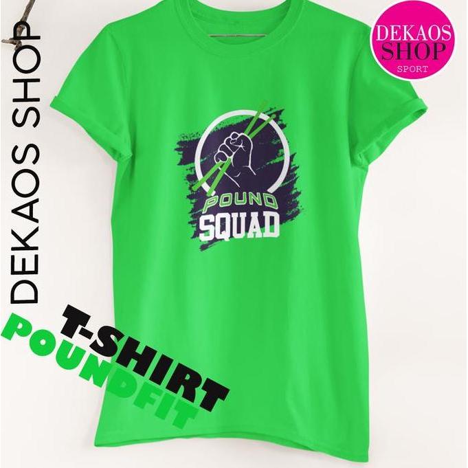 Ready KAOS OLAHRAGA POUNDFIT WANITA / KAOS POUNDFIT WANITA / DEKAOS 2905