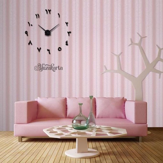 JAM DINDING JUMBO | HIJAIYAH DIY CLOCK ARABIC | RAKSASA ARAB BESAR