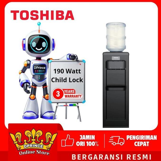 TOSHIBA Dispenser Air Galon Atas RWF-W1917TN(K)