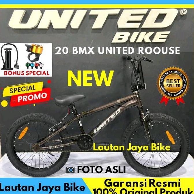 Terlaris Sepeda 20 Bmx United Roouse Lottor