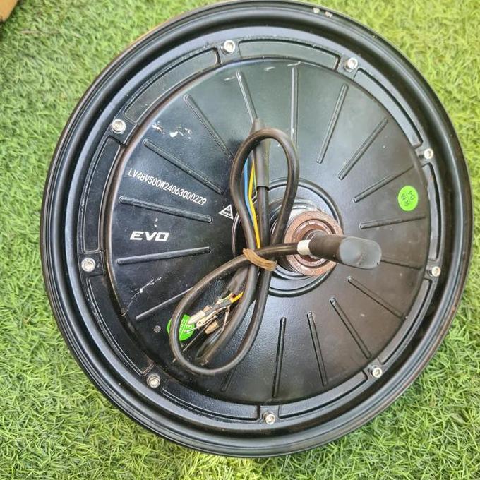 Terlaris Velg Belakang Sepeda Listrik Merk Evo / Velg Dinamo Komplit Sepeda Listrik 48V 500W