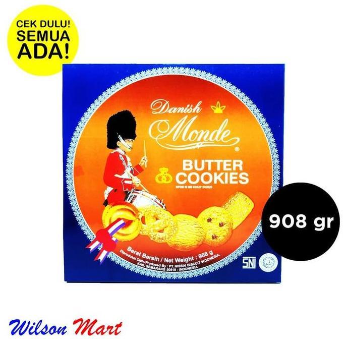 MONDE DANISH BUTTER COOKIES 908 GRAM