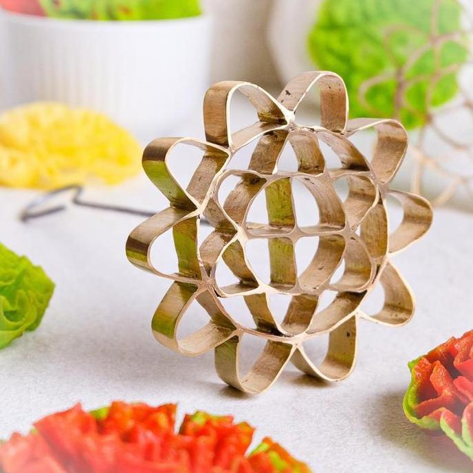 Cetakan Kembang Goyang Thailand Premium Bahan Kuningan Asli