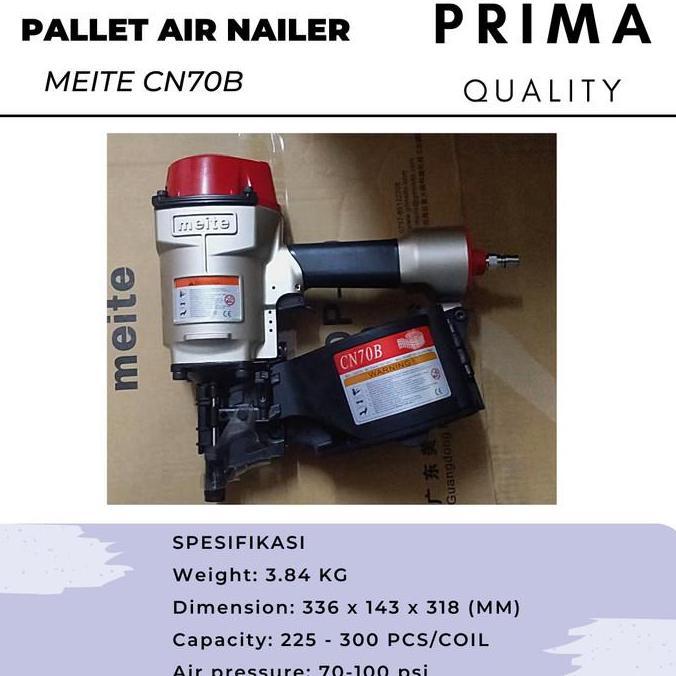 PNEUMATIC AIR NAILER CN70 MEITE / GUN CN 70 MEITE / COIL NAILER CN-70
