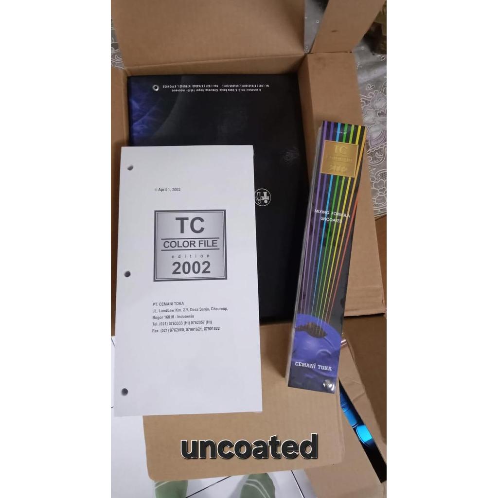 COLOR GUIDE CEMANI TOKA UNCOATED EDISI 2002
